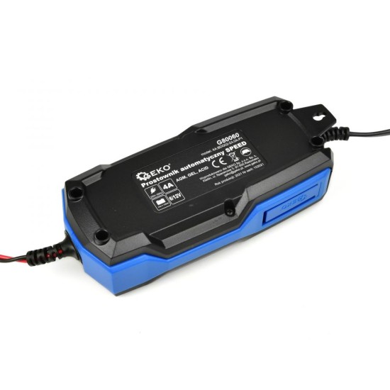 Automatická nabíjačka batérií Speed ​​6/12V 4A GEKO