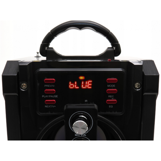 Bluetooth reproduktor 90W s rádiem a funkcí karaoke BASS