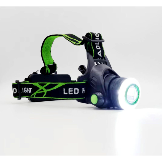 Čelovka (nabíjacia) CREE XM-L T6 LED 900lm, reflektorová BASS