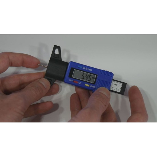 Digitálny merač hĺbky dezénu 0-25,4mm MAR-POL
