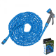 Flexibilná, zmršťovacej záhradnej hadice 7,5m-22m s postrekovačom - modrá TRICK HADICA