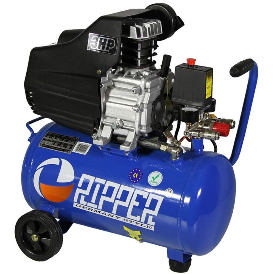 Kompresor olejový jednopiestový 24l 2,2kW 230V RIPPER