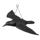 Lietajúci havran - strašiak vtákov a hlodavcov