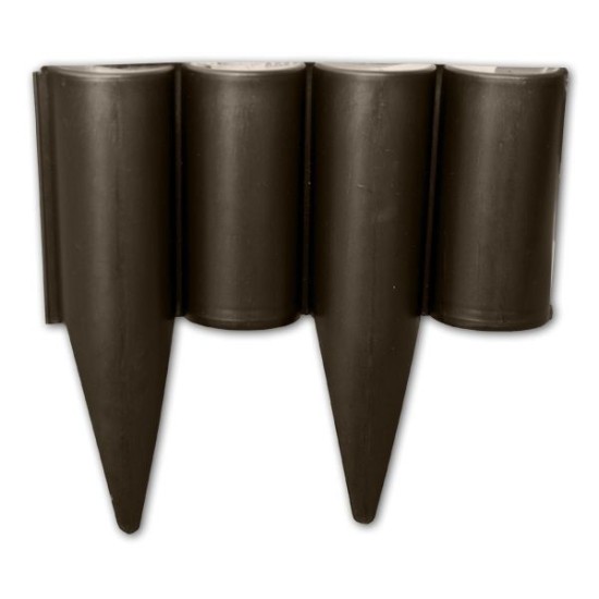 Plastový obrubník - palisáda 2,5m, 225mm, čierna PALGARDEN