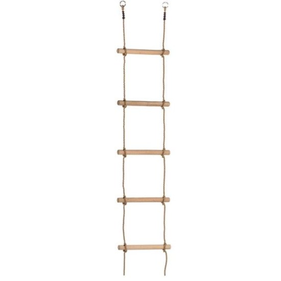 Lanový rebrík 1,95m, 5 priečky, 2 závesy, LANO PP10 KAXL