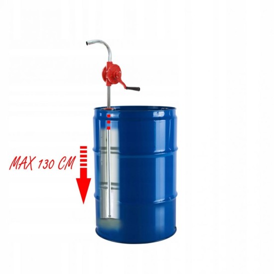 Ručné čerpadlo na olej a naftu, čerpadlo, červené MAR-POL