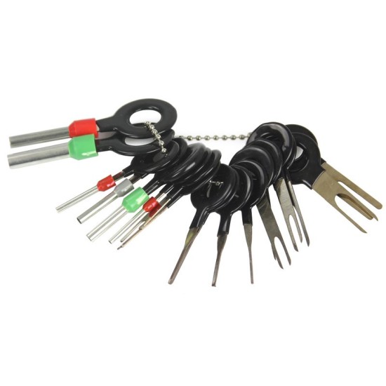 Špeciálne kľúče na vypichovanie konektorov, sada 18ks MAR-POL