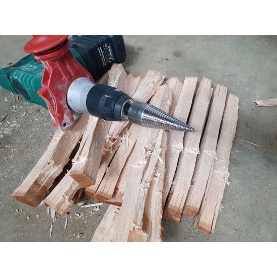 Štiepací tŕň - kužeľ na drevo 45x125mm s uchytením HEX 