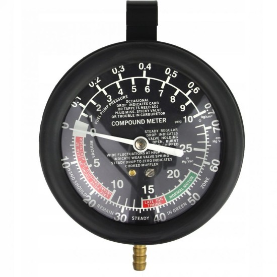 Tester/vákuometer merania tlaku/podtlaku MAR-POL