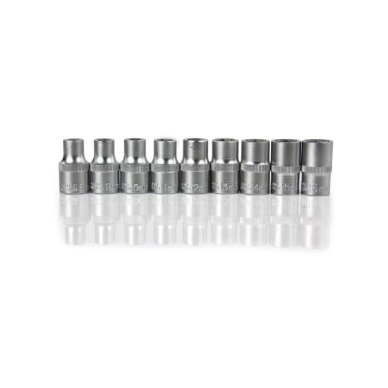Sada nástrčných súprav 19ks 1/2" 8-32mm MAR-POL Sada nástrčných súprav 19ks 1/2" 8-32mm MAR-POL