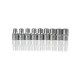 Sada nástrčných súprav 19ks 1/2" 8-32mm MAR-POL Sada nástrčných súprav 19ks 1/2" 8-32mm MAR-POL
