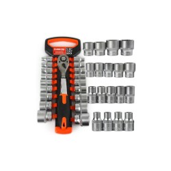 Sada nástrčných súprav 19ks 1/2" 8-32mm MAR-POL