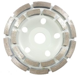 Diamantový brúsny kotúč na betón 125 mm dvojradový MAR-POL Diamantový brúsny kotúč na betón 125 mm dvojradový MAR-POL