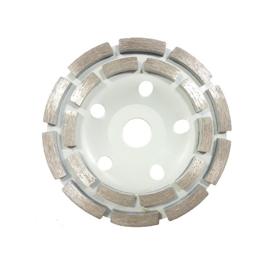 Diamantový brúsny kotúč na betón 125 mm dvojradový MAR-POL Diamantový brúsny kotúč na betón 125 mm dvojradový MAR-POL