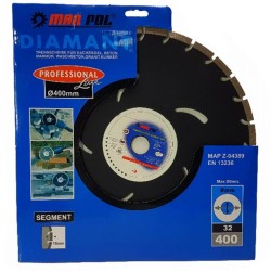 Diamantový segmentový kotúč 400mm MAR-POL