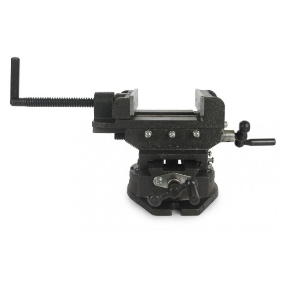 Rotačný krížový zverák s čeľusťou 100 mm Rotačný krížový zverák s čeľusťou 100 mm