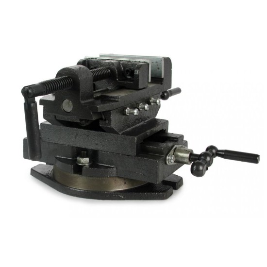 Rotačný krížový zverák s čeľusťou 100 mm Rotačný krížový zverák s čeľusťou 100 mm