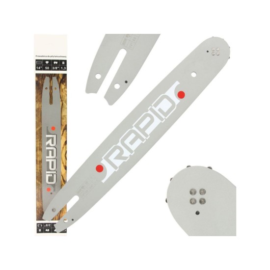 Vodiaca lišta pre reťazovú pílu 14" 3/8" 1,3mm 50z RAPID Vodiaca lišta pre reťazovú pílu 14" 3/8" 1,3mm 50z RAPID