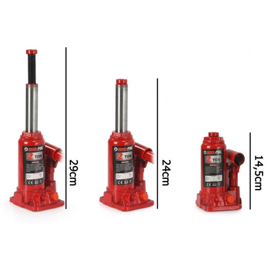 Hydraulický zdvihák 2t - bábika MAR-POL Hydraulický zdvihák 2t - bábika MAR-POL