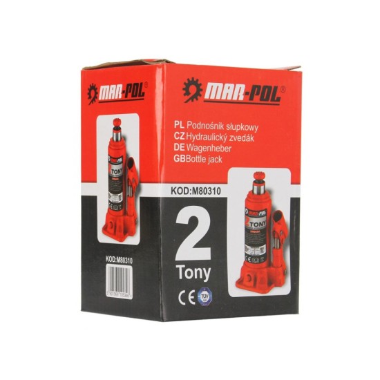 Hydraulický zdvihák 2t - bábika MAR-POL Hydraulický zdvihák 2t - bábika MAR-POL