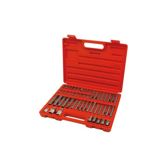 Hroty HEX-TORX-XZN, 10 mm a 14 mm, sada 51 ks EXTOL Premium Hroty HEX-TORX-XZN, 10 mm a 14 mm, sada 51 ks EXTOL Premium