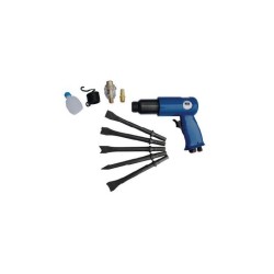 Pneumatické sekacie kladivo - 9-dielna súprava, GÜDE