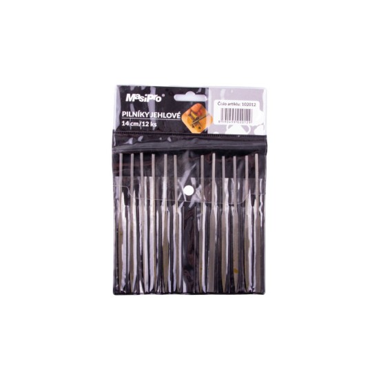 Pilníky na ihlu - sada 12 ks