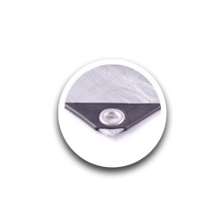 Plachta 2 x 3 m, 130 g/m², sivá Plachta 2 x 3 m, 130 g/m², sivá