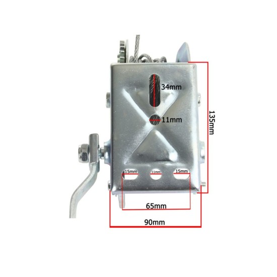 Lanový navijak 454 kg Lanový navijak 454 kg