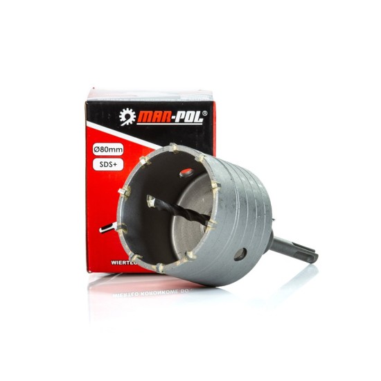 Nástenný vrták 80 mm x 90 mm, SDS+ MAR-POL Nástenný vrták 80 mm x 90 mm, SDS+ MAR-POL
