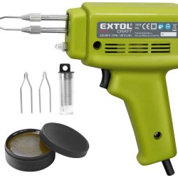 Transformátorová spájkovačka s príslušenstvom 100W, EXTOL CRAFT