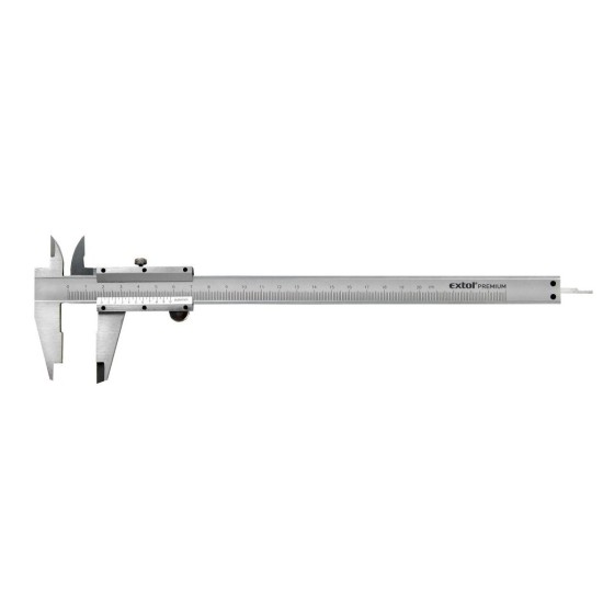 Posuvné kovové strmeň, 0-200mm, rozlíšenie 0,05mm, EXTOL CRAFT Posuvné kovové strmeň, 0-200mm, rozlíšenie 0,05mm, EXTOL CRAFT