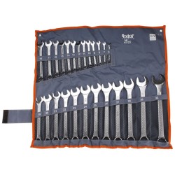 Otváracie kľúče, sada 25ks, 6-32mm, CrV, EXTOL PREMIUM