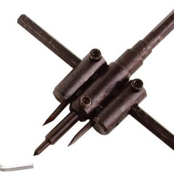 Nastaviteľná vrták na drevo s 2 čepeľami, EXTOL CRAFT