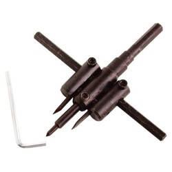 Nastaviteľná vrták na drevo s 2 čepeľami, EXTOL CRAFT