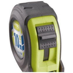 Zvinovací meter 10m, šírka opasku 25mm, predná II. trieda, EXTOL CRAFT