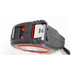 Výsuvný meter 3m, šírka remienka 19mm, gumový poťah, EXTOL PREMIUM