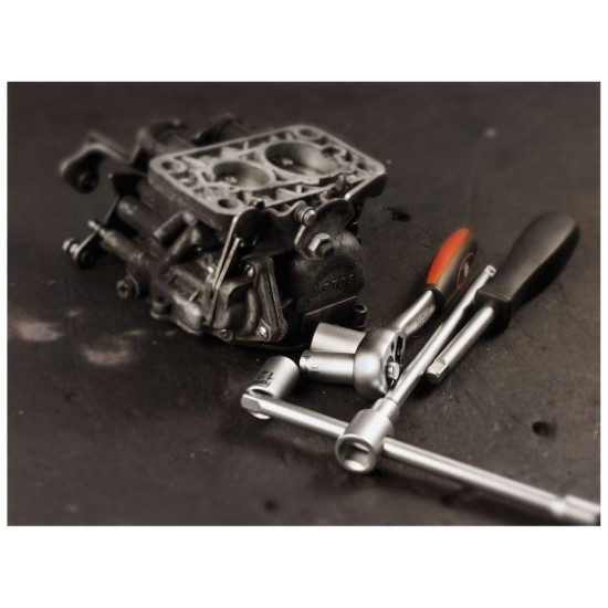 Mechanická račňa, 1/4", 48 zubov, CrV/S2, FORTUM Mechanická račňa, 1/4", 48 zubov, CrV/S2, FORTUM