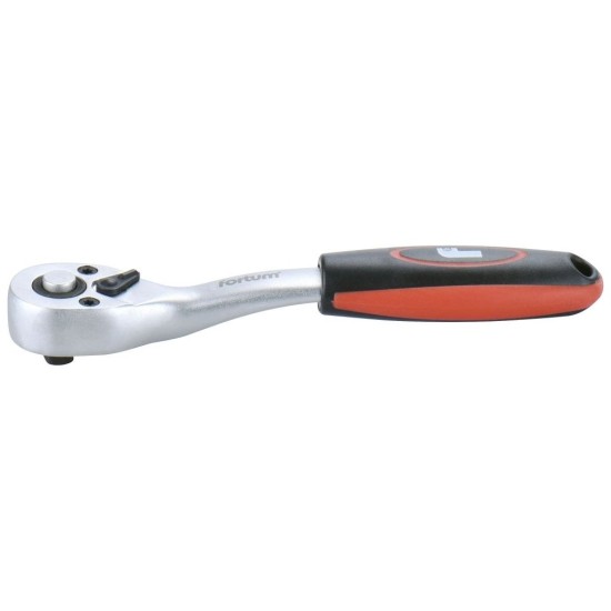 Mechanická račňa, 1/4", 48 zubov, CrV/S2, FORTUM Mechanická račňa, 1/4", 48 zubov, CrV/S2, FORTUM