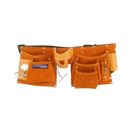 Opasok na náradie, 9 vreciek (2 veľké, 3 stredné, 4 malé) EXTOL PREMIUM