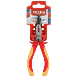 Polkruhové rovné kliešte, 160 mm, VDE, EXTOL PREMIUM Polkruhové rovné kliešte, 160 mm, VDE, EXTOL PREMIUM