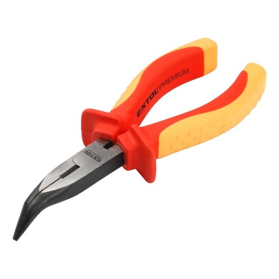 Polokrúhle zakrivené kliešte, 160 mm, VDE, EXTOL PREMIUM Polokrúhle zakrivené kliešte, 160 mm, VDE, EXTOL PREMIUM