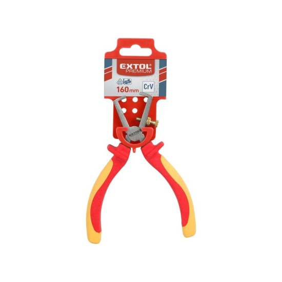 Kliešte na odizolovanie káblov, 160mm, VDE, EXTOL PREMIUM Kliešte na odizolovanie káblov, 160mm, VDE, EXTOL PREMIUM
