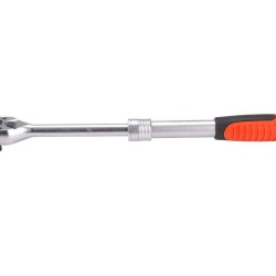 Teleskopická račňa, 45 zubov, 1/2", D 290-430mm, CrV EXTOL PREMIUM