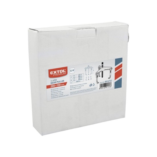 3-ramenný sťahovák, kovaný, EXTOL PREMIUM