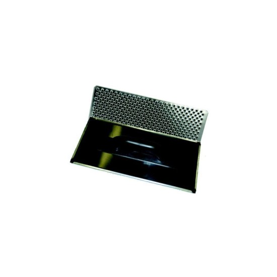 Kovová škrabka 40x18 plastová