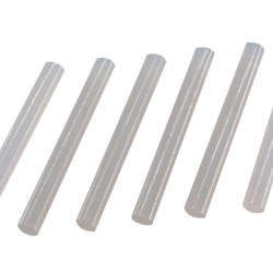 Tavné tyčinky, biela farba, 11x100mm, 6ks, EXTOL CRAFT Tavné tyčinky, biela farba, 11x100mm, 6ks, EXTOL CRAFT