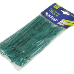 Záhradnícke popruhy, balenie 50ks, 170mm, EXTOL CRAFT