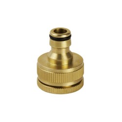 Prípojka na kohútik, 1/2"-3/4", mosadz, EXTOL PREMIUM