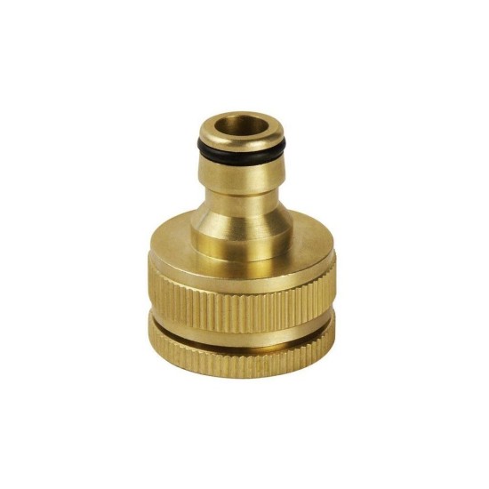 Prípojka na kohútik, 1/2"-3/4", mosadz, EXTOL PREMIUM